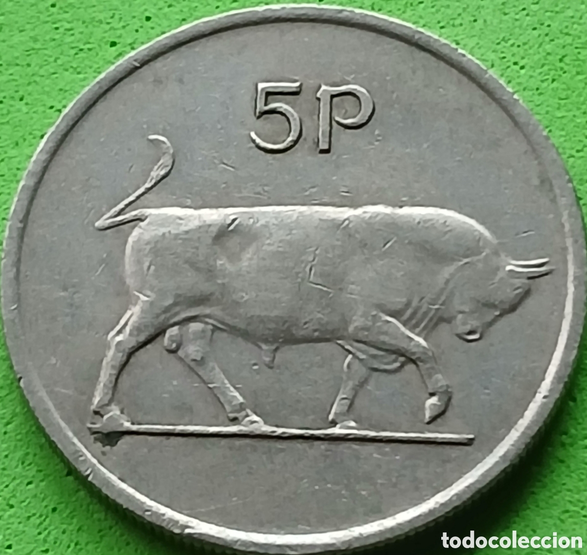 Monedas antiguas de Europa: Irlanda 5 peniques 1974 km#22