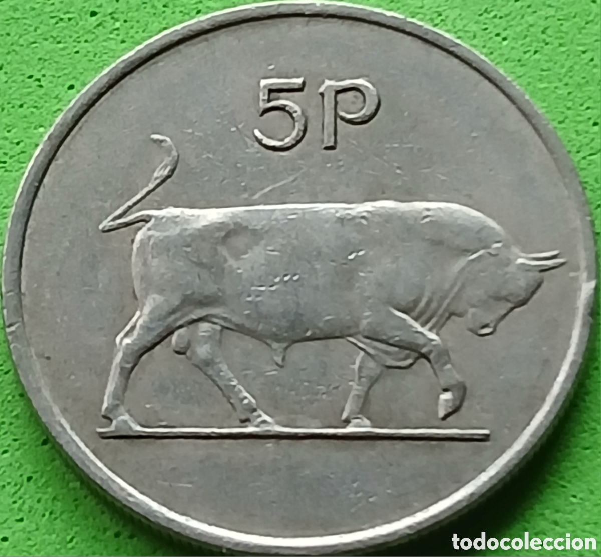 Monedas antiguas de Europa: Irlanda 5 peniques 1971 km#22