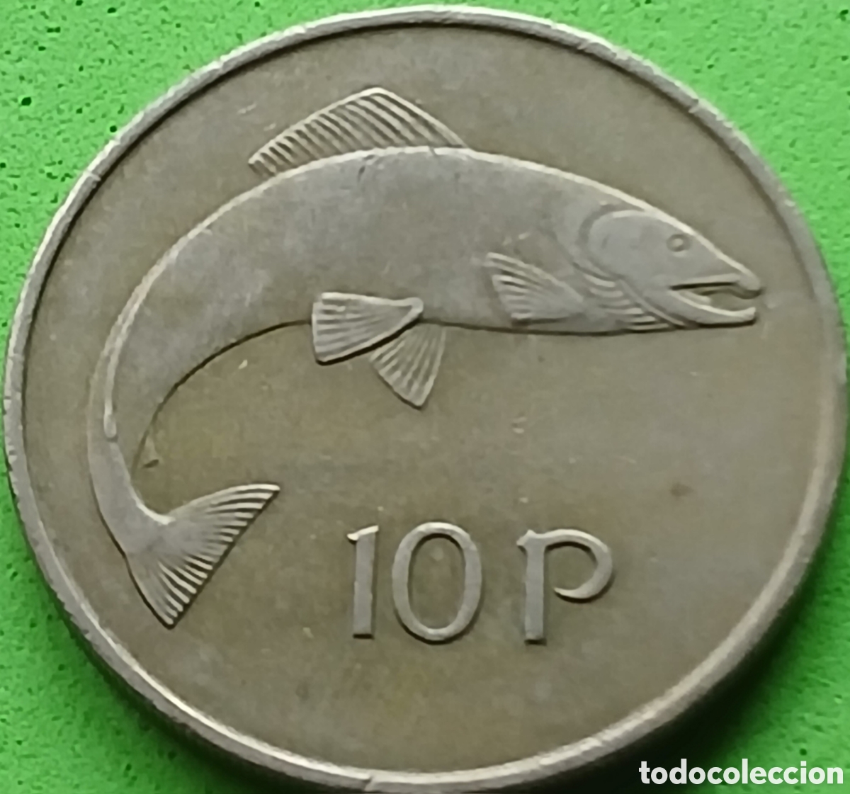 Monedas antiguas de Europa: Irlanda 10 peniques 1971 km#23