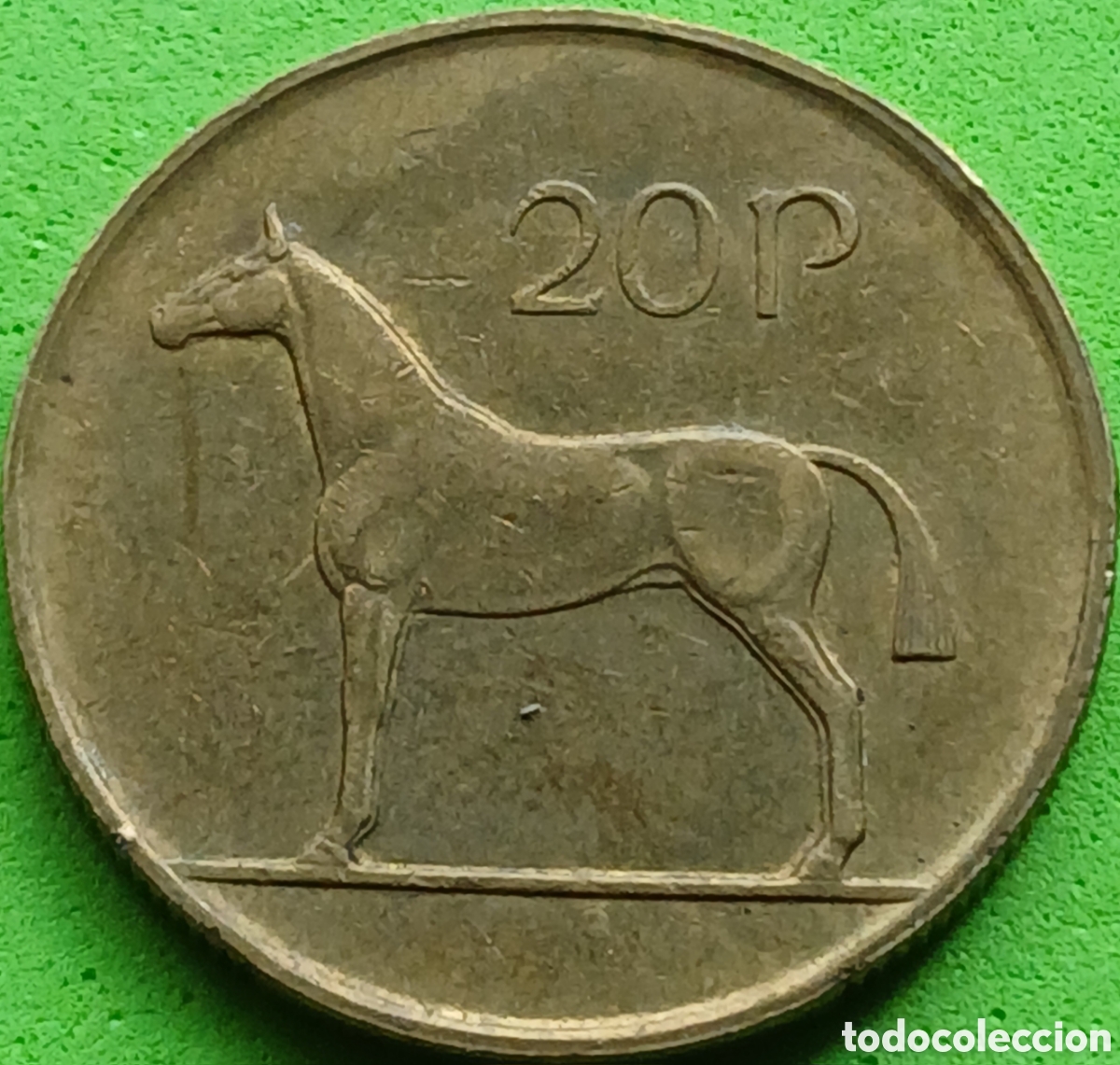 Monedas antiguas de Europa: Irlanda 20 peniques 1986 km#25