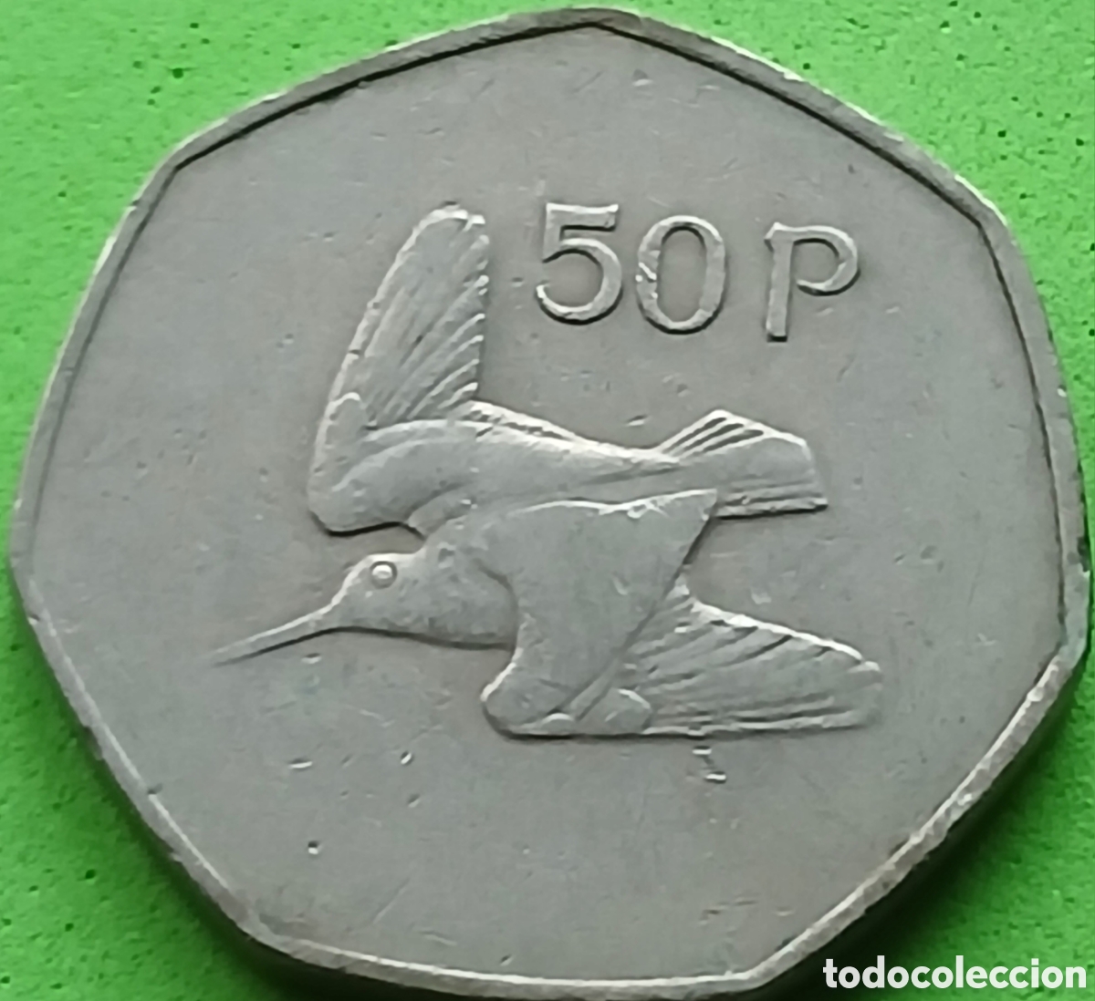 Monedas antiguas de Europa: Irlanda 50 peniques 1978 km#24