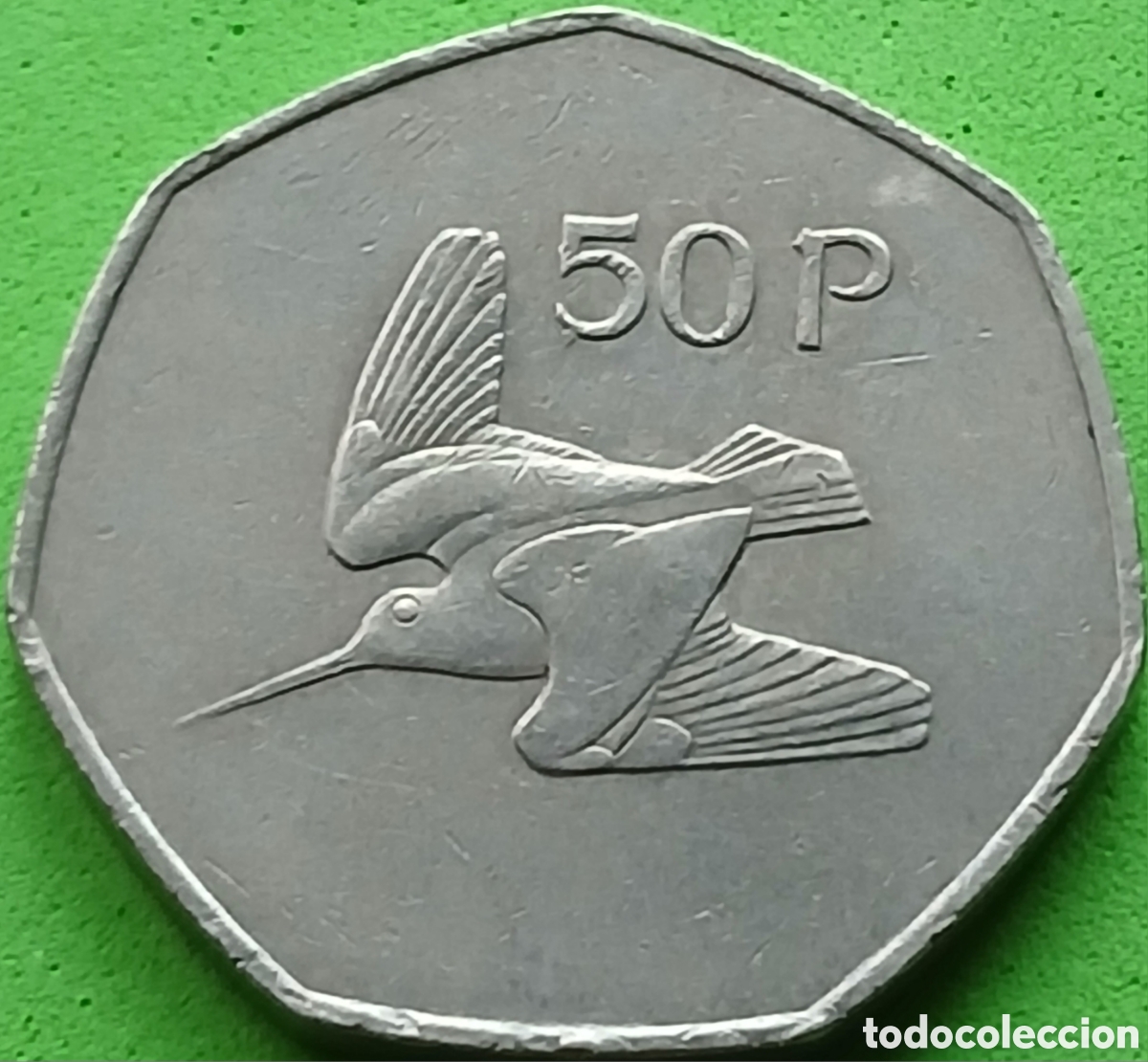Monedas antiguas de Europa: Irlanda 50 peniques 1979 km#24