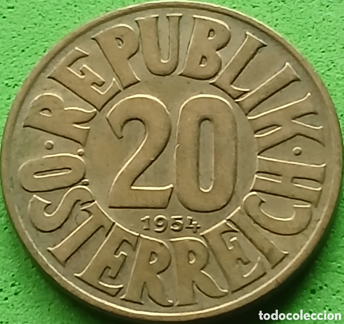 Monedas antiguas de Europa: Austria 20 groschen 1954 km#2877