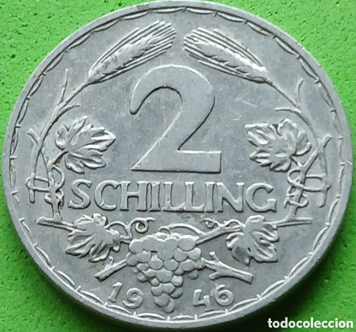 Monedas antiguas de Europa: Austria 2 schilling 1946 km#2872