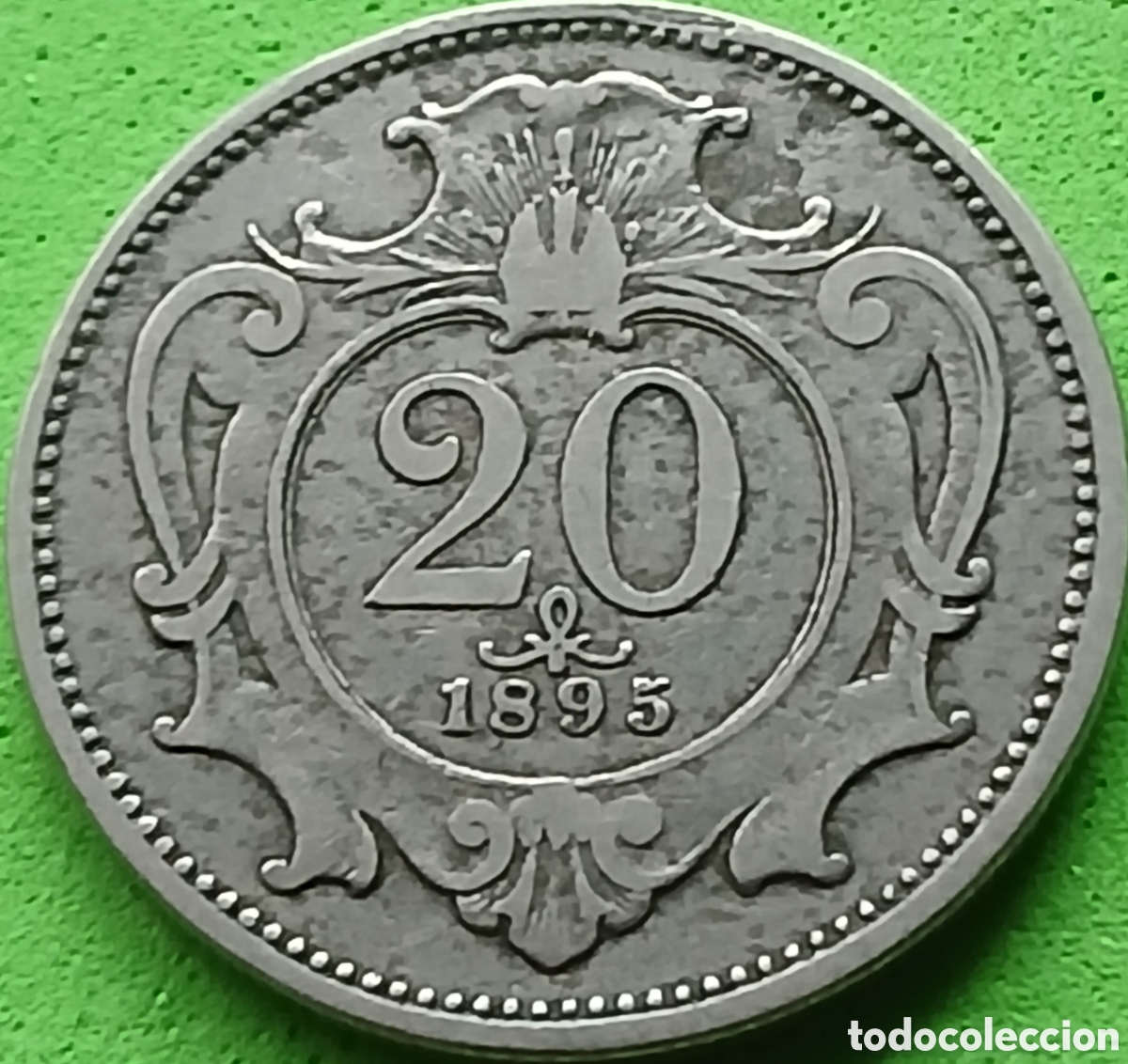 Monedas antiguas de Europa: Austria 20 hellers 1895 km#2803