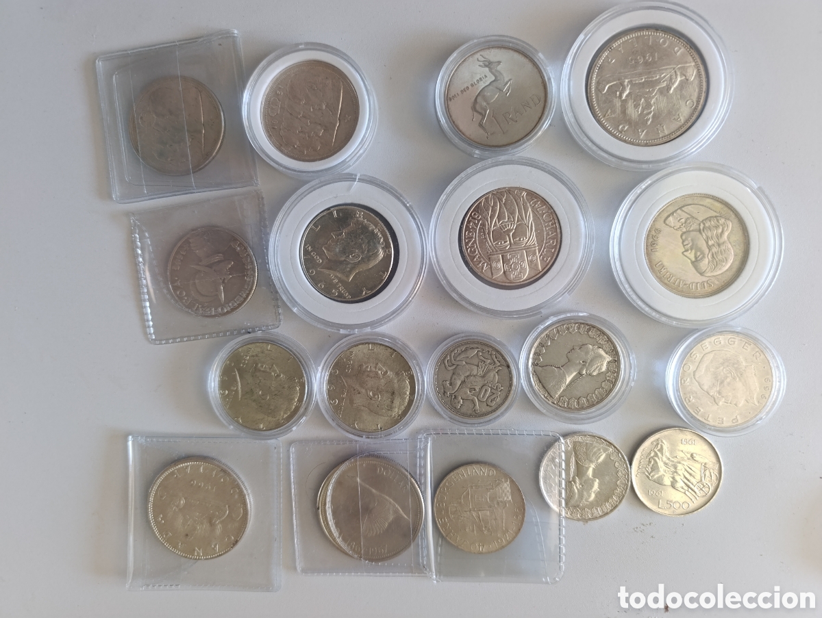 Monedas antiguas de Europa: Plata, monedas del mundo