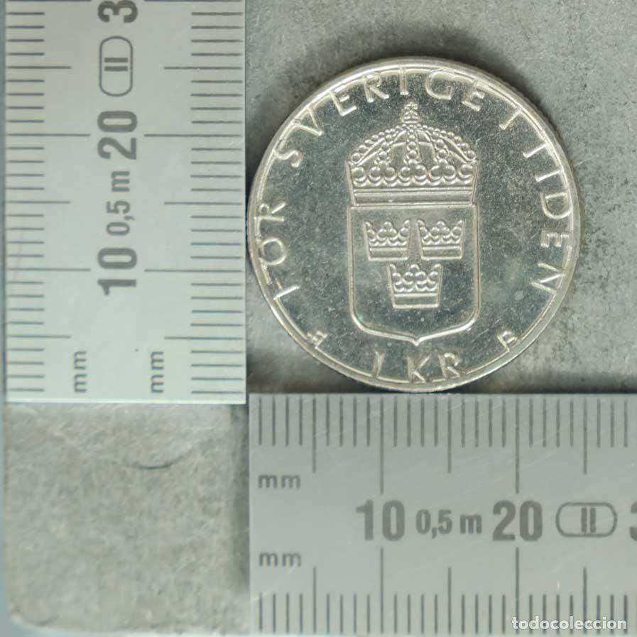 Monedas antiguas de Europa: MONEDA. 1 Corona - Suecia - Carlos XVI Gustavo 2000