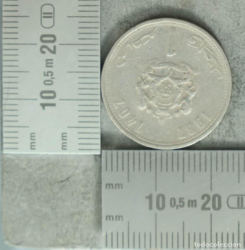 Monedas antiguas de Europa: MONEDA. 1 Dirham - Marruecos - Has&aacute;n II 1987
