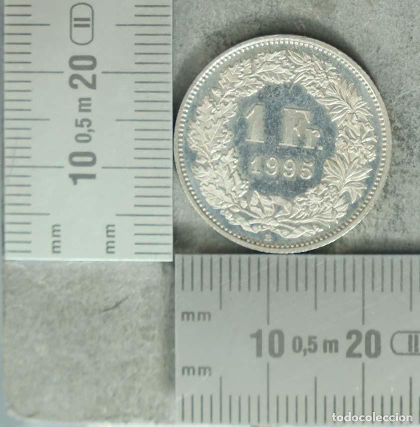 Monedas antiguas de Europa: MONEDA. 1 Franco - Suiza - Helvetia 1995