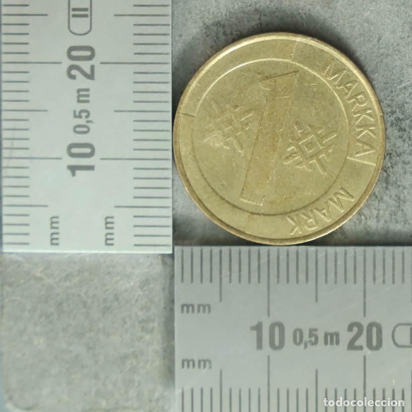 Alte M&uuml;nzen aus Europa: MONEDA. 1 Markka - Finlandia 1993