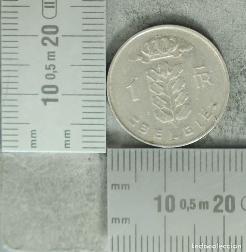 Alte M&uuml;nzen aus Europa: MONEDA. 1 Franco - B&eacute;lgica - Balduino I - Leopoldo III 1966