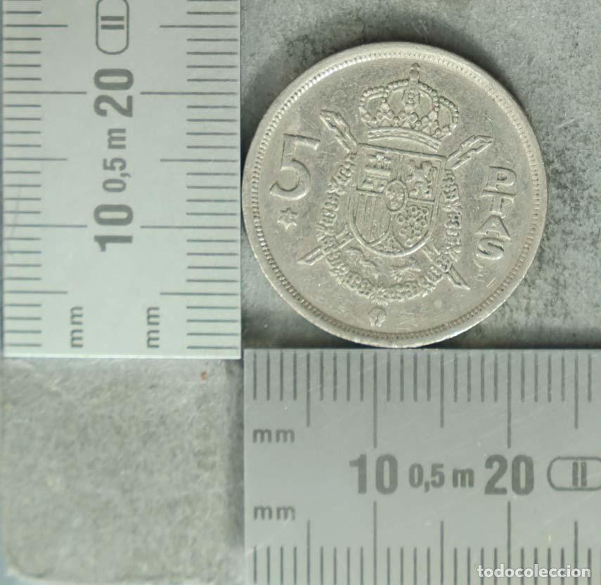 Monnaies anciennes de Europe: MONEDA. 5 Pesetas - Espa&ntilde;a - Juan Carlos I 1975