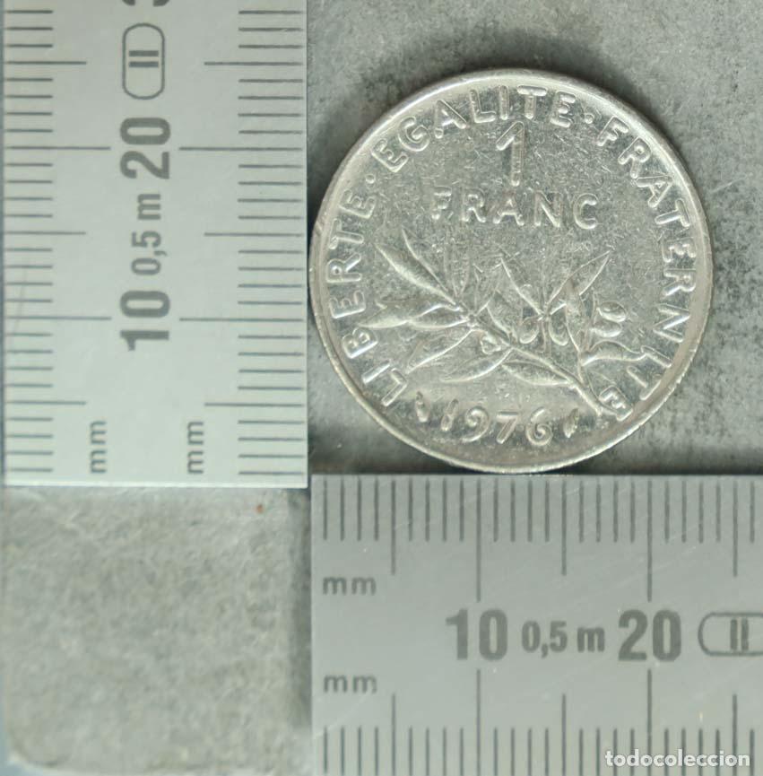 Monnaies anciennes de Europe: MONEDA. 1 Franco - Francia - La Semeuse 1976