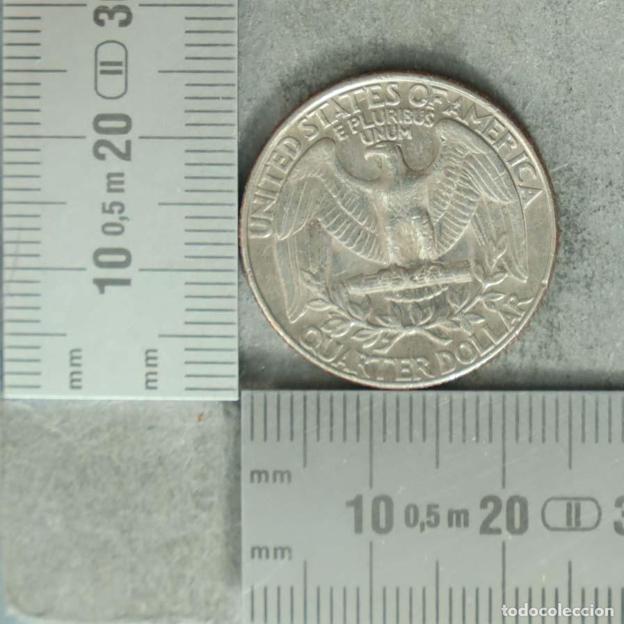 Monedas antiguas de Europa: MONEDA. Quarter Dollar - Estados Unidos - Washington Quarter 1989