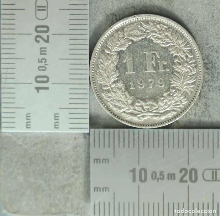 Monedas antiguas de Europa: MONEDA. 1 Franco - Suiza - Helvetia 1979