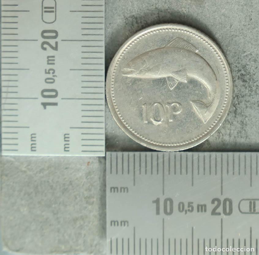 Monedas antiguas de Europa: MONEDA. 10 Peniques - Irlanda - Salm&oacute;n 1994