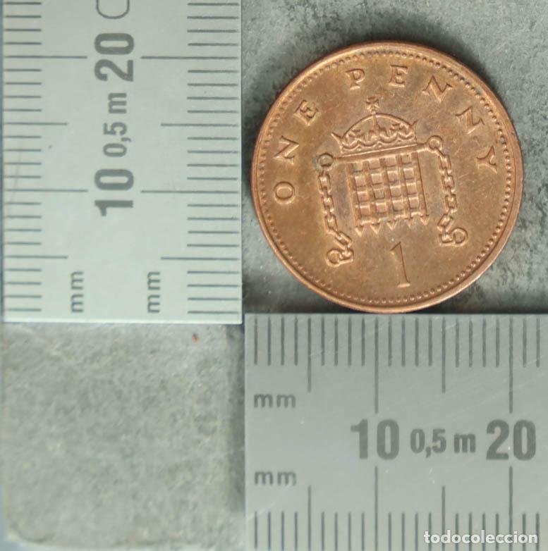 Monedas antiguas de Europa: MONEDA. 1 Penny - Reino Unido - Elizabeth II - Portcullis 1993