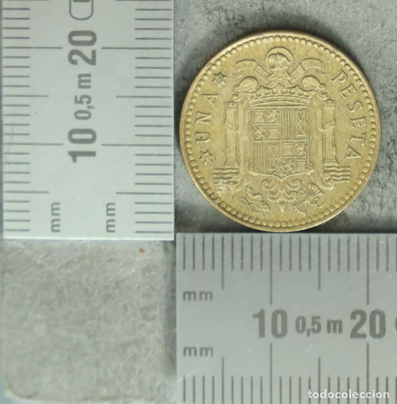 Monedas antiguas de Europa: MONEDA. 1 Peseta - Espa&ntilde;a - Juan Carlos I - &Aacute;guila de San Juan 1975