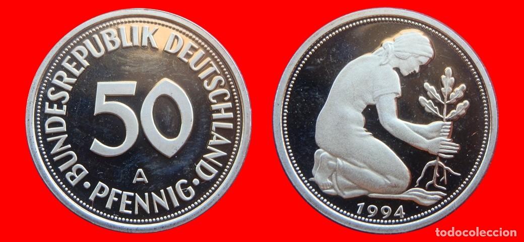 Monedas antiguas de Europa: 50 PFENNIG 1994-A PROOF BRD ALEMANIA-150684
