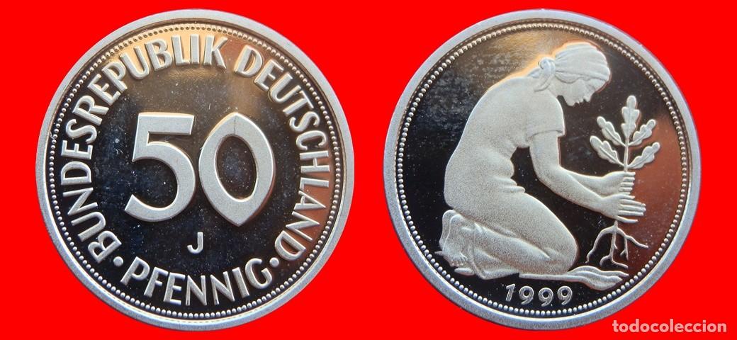 Monedas antiguas de Europa: 50 PFENNIG 1999-J PROOF BRD ALEMANIA-150690
