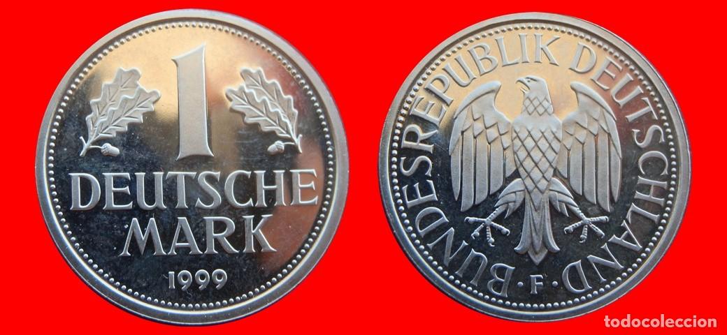 Monedas antiguas de Europa: 1 MARCO 1999-F PROOF BRD ALEMANIA-150692