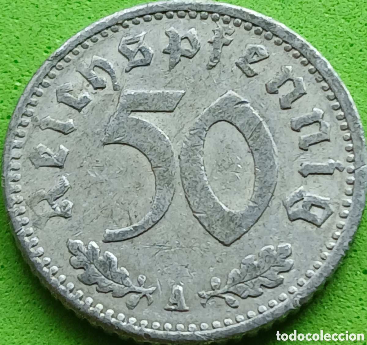 Monedas antiguas de Europa: Alemania Tercer Reich 50 reichspfennig 1935 A km#87