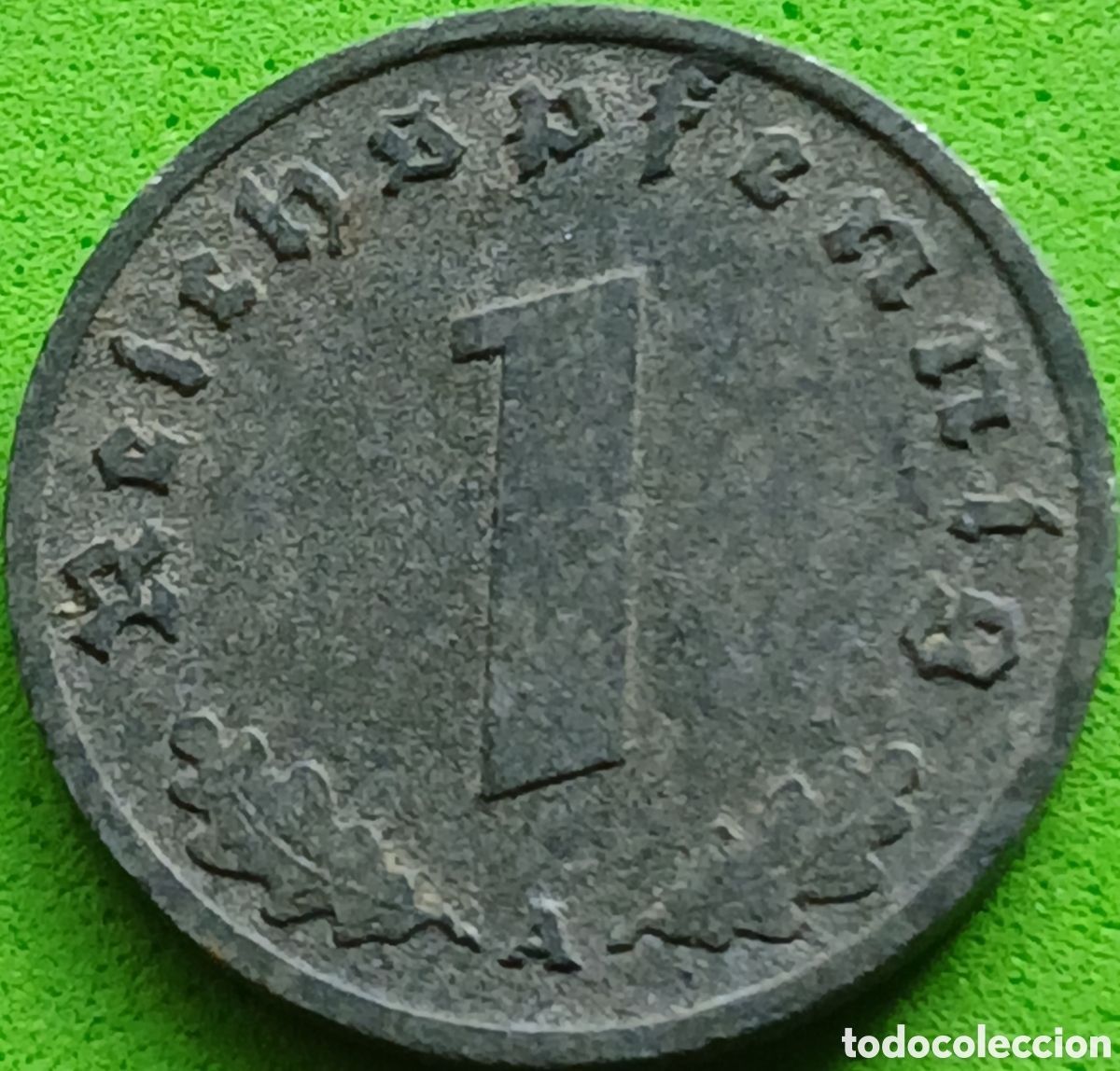 Monedas antiguas de Europa: Alemania Tercer Reich 1 reichspfennig 1943 A km#97