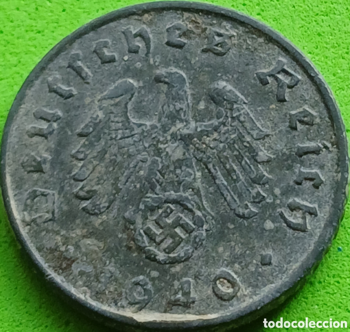 Monedas antiguas de Europa: Alemania Tercer Reich 5 reichspfennig 1940 A km#100
