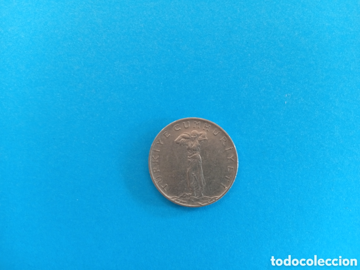 Monedas antiguas de Europa: 25 kurus de Turqu&iacute;a 1969