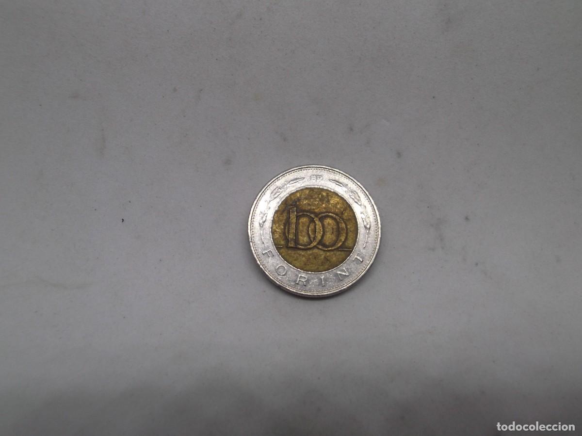 Monedas antiguas de Europa: Moneda de Hungria Magyar 100 Forint de 1998