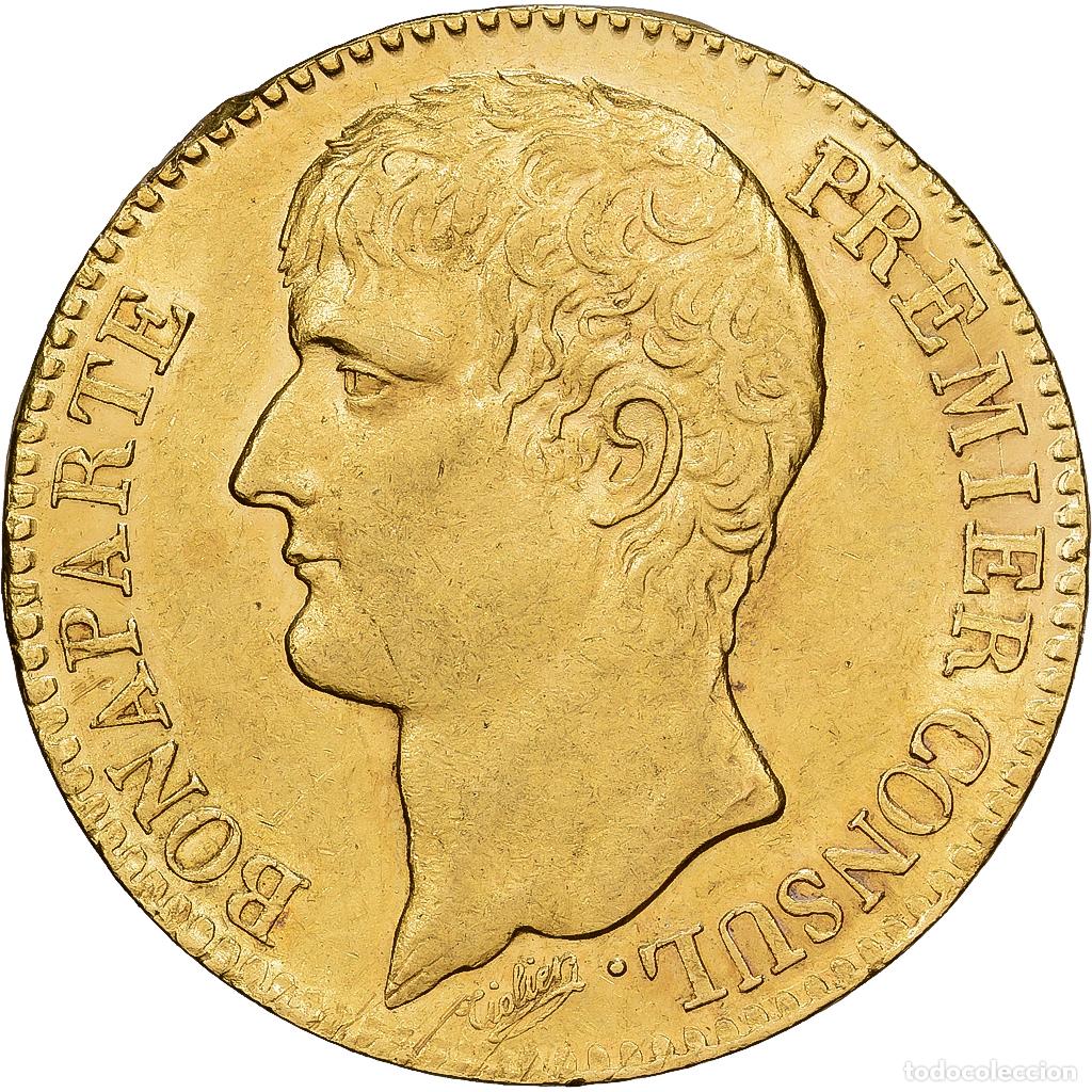 Monedas antiguas de Europa: [#1551102] Francia, Bonaparte Ier Consul, 40 Francs, An 12 (1804), Paris, Oro, EBC