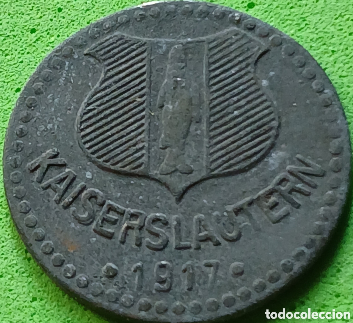 Monedas antiguas de Europa: Alemania Ciudad de Kaiserslautern 5 pfennig 1917 WF#231.1 NOTGELD
