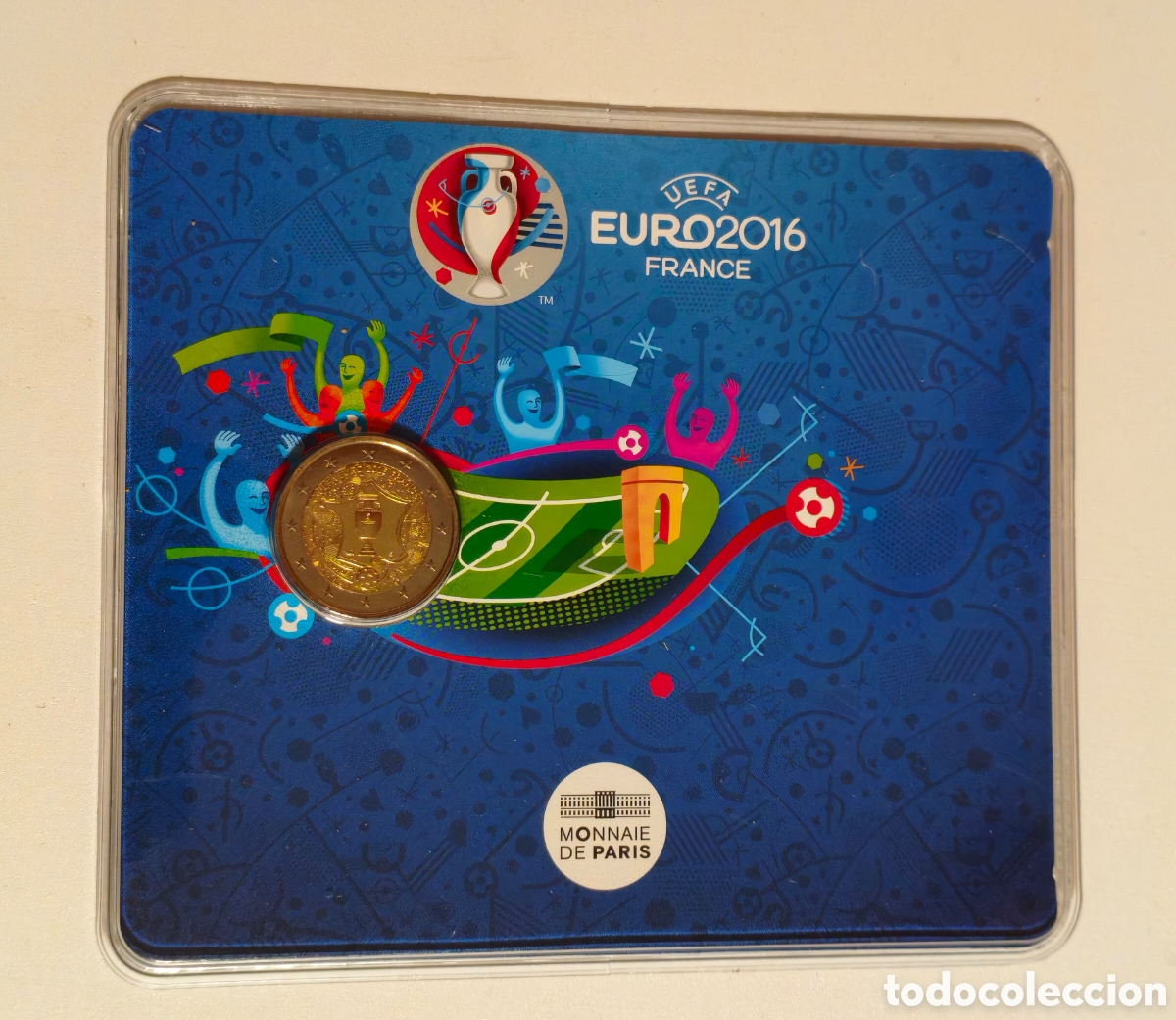 Monedas antiguas de Europa: 2 EUROS FRANCIA CONMEMORATIVOS MUNDIAL 2016. SC. EN BLISTER ORIGINAL MONNAIE PARIS
