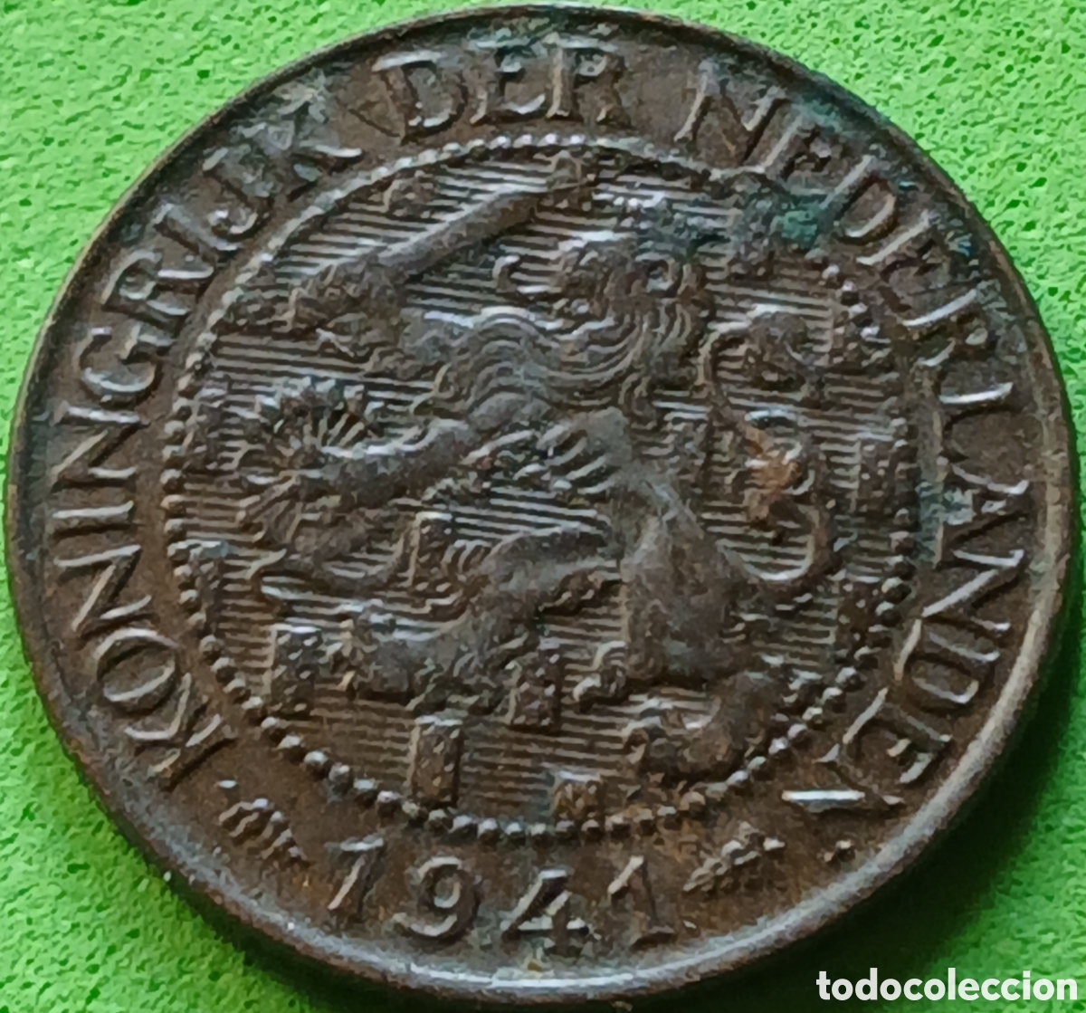 Monedas antiguas de Europa: Pa&iacute;ses Bajos 1 cent 1941 km#152