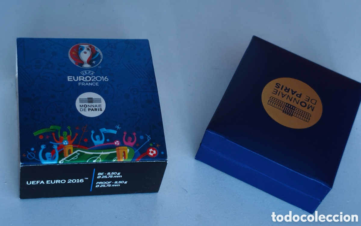 Monedas antiguas de Europa: 2 EUROS FRANCIA PROOF EUROCOPA 2016 EN ESTUCHE MONNAIE PARIS