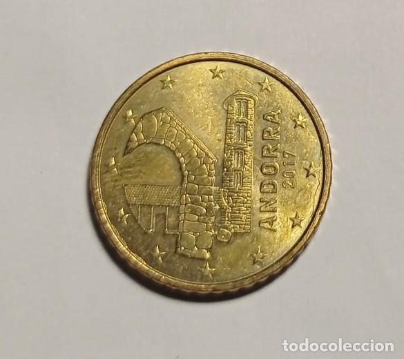 Monedas antiguas de Europa: Moneda 50 Centimos de Andorra 2017