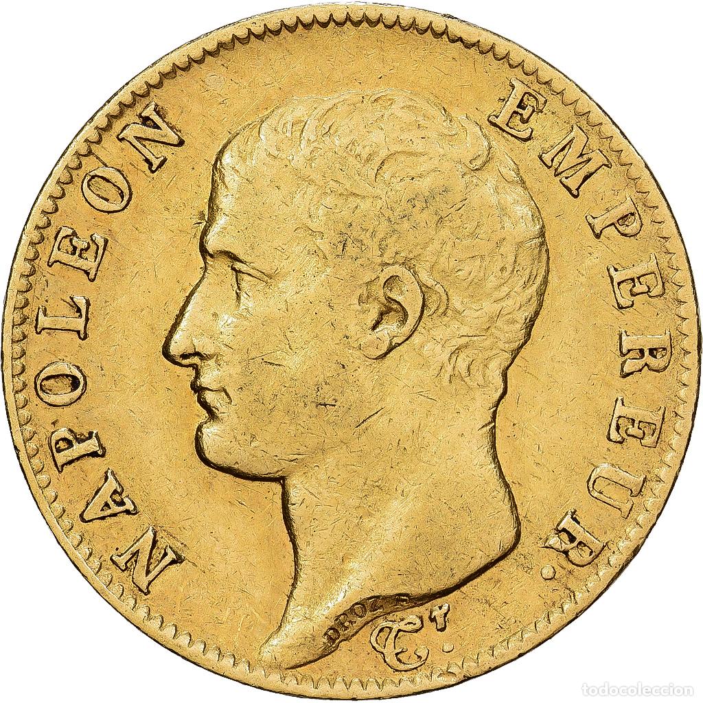 Monedas antiguas de Europa: [#1121633] Francia, Napoleon I, 20 Francs, 1806, Paris, Oro, MBC, Gadoury:1023, KM:674.1