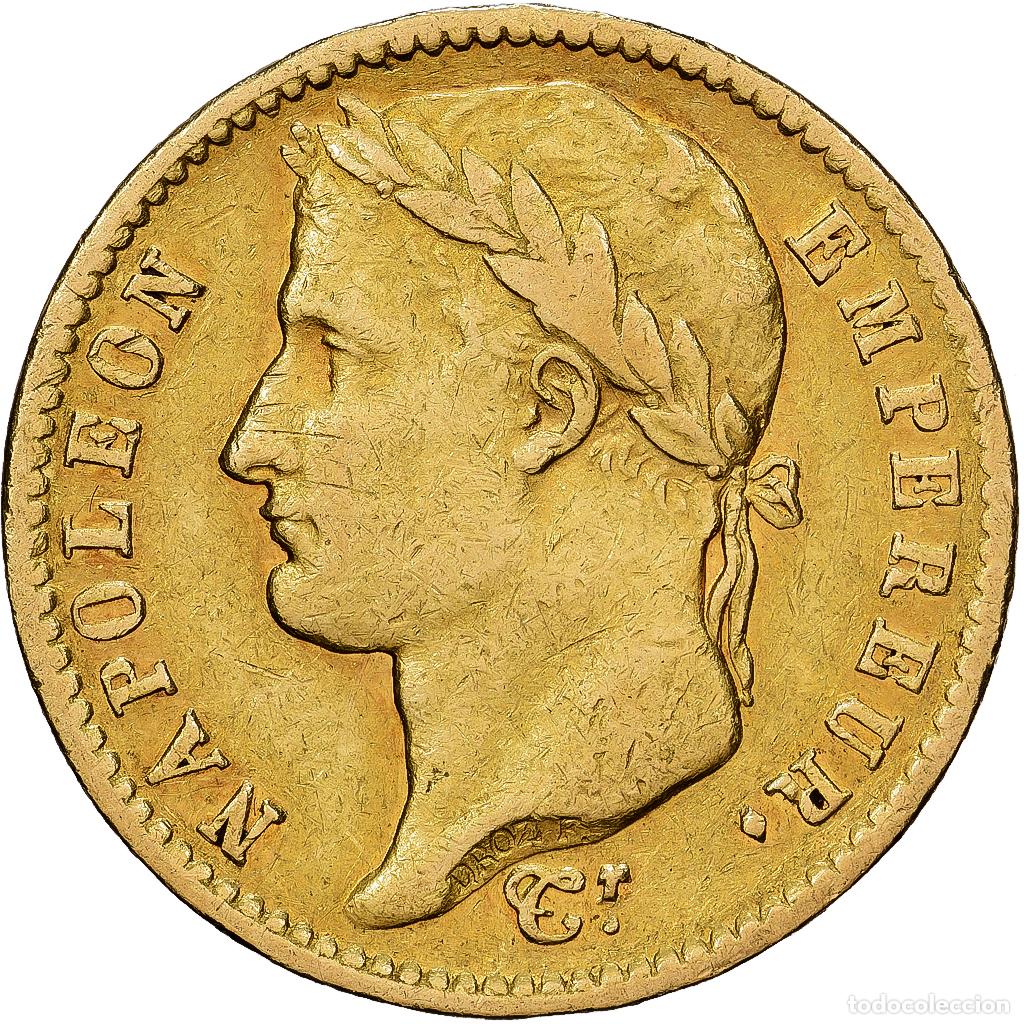 Monedas antiguas de Europa: [#1121635] Francia, Napoleon I, 20 Francs, 1812, Paris, Oro, MBC, Gadoury:1025, KM:695.1