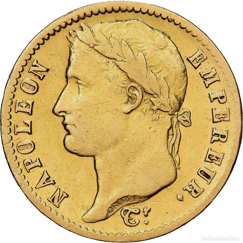 Monedas antiguas de Europa: [#1121634] Francia, Napoleon I, 20 Francs, 1812, Paris, Oro, BC+, Gadoury:1025, KM:695.1