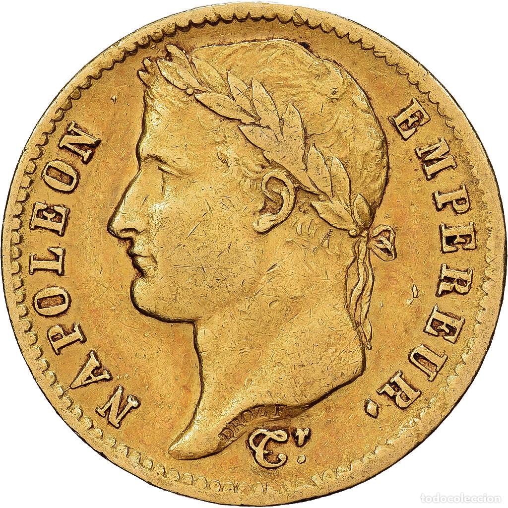 Monedas antiguas de Europa: [#1121638] Francia, Napoleon I, 20 Francs, 1812, Lille, Oro, MBC, Gadoury:1025, KM:695.10