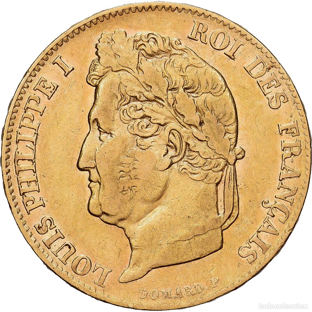 Old Coins of Europe: [#1121643] Francia, Louis Philippe I, 20 Francs, 1839, Paris, Oro, MBC, Gadoury:1031