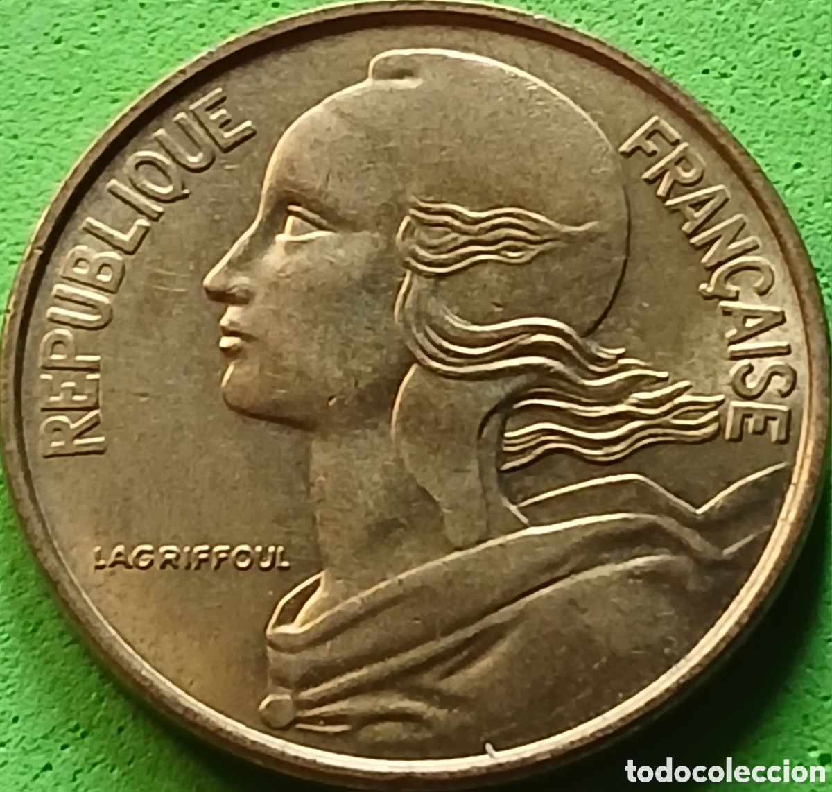 Monedas antiguas de Europa: Francia 50 c&eacute;ntimos 1962 km#939