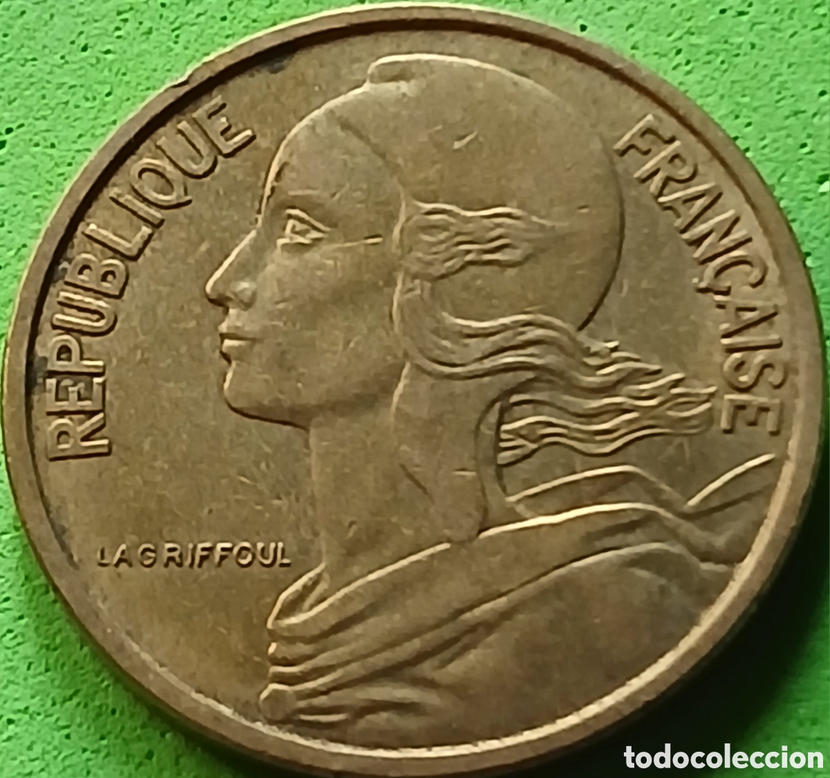 Monedas antiguas de Europa: Francia 50 c&eacute;ntimos 1963 km#939