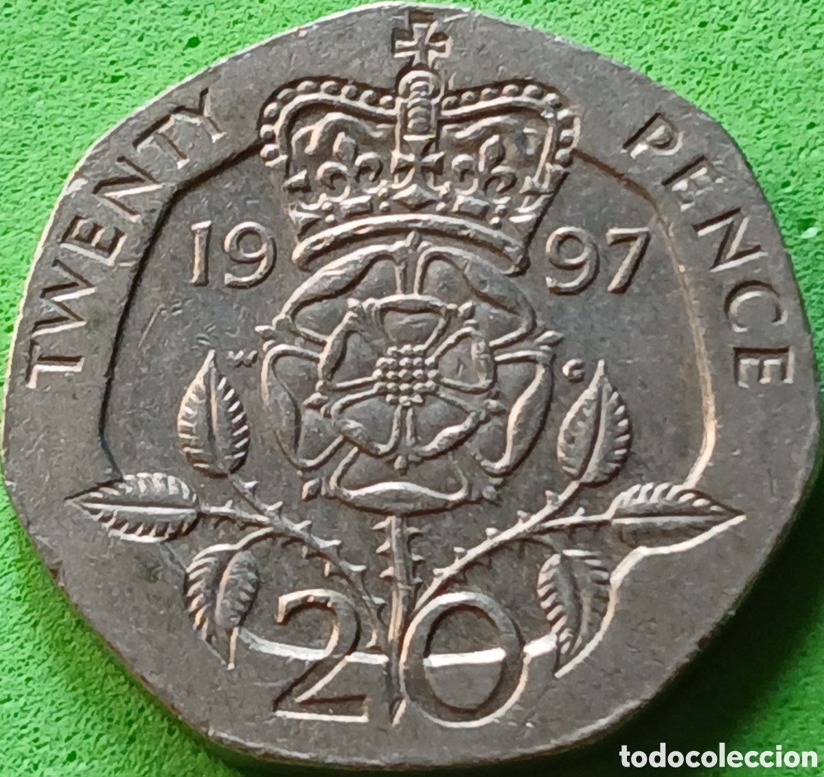 Monedas antiguas de Europa: Reino Unido 20 pence 1997 km#939