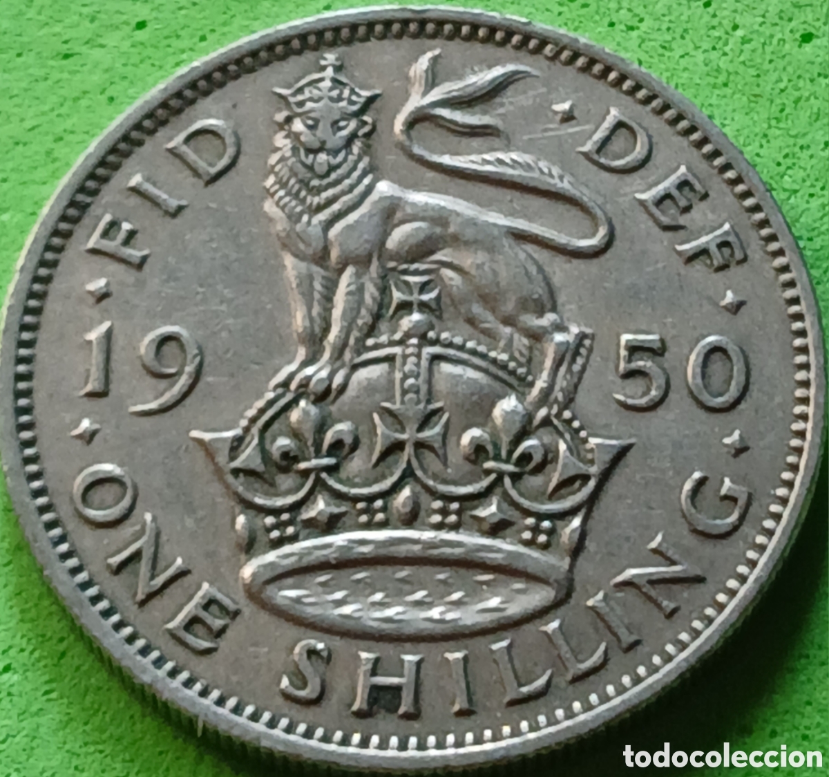 Alte M&uuml;nzen aus Europa: Reino Unido one shilling 1950 km#876