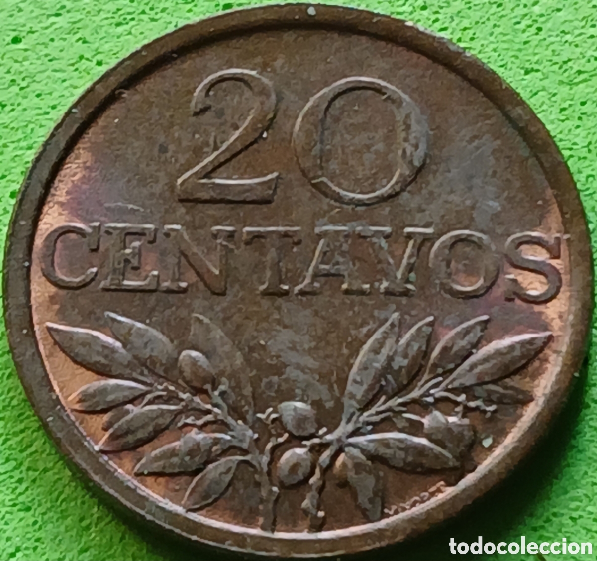 Monedas antiguas de Europa: Portugal 20 centavos 1970 km#595