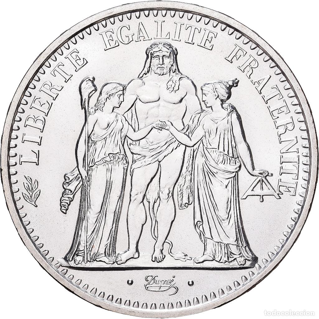 Monedas antiguas de Europa: [#1551184] Francia, 10 Francs, Hercule, 1973, Paris, Plata, EBC+, Gadoury:813, KM:932