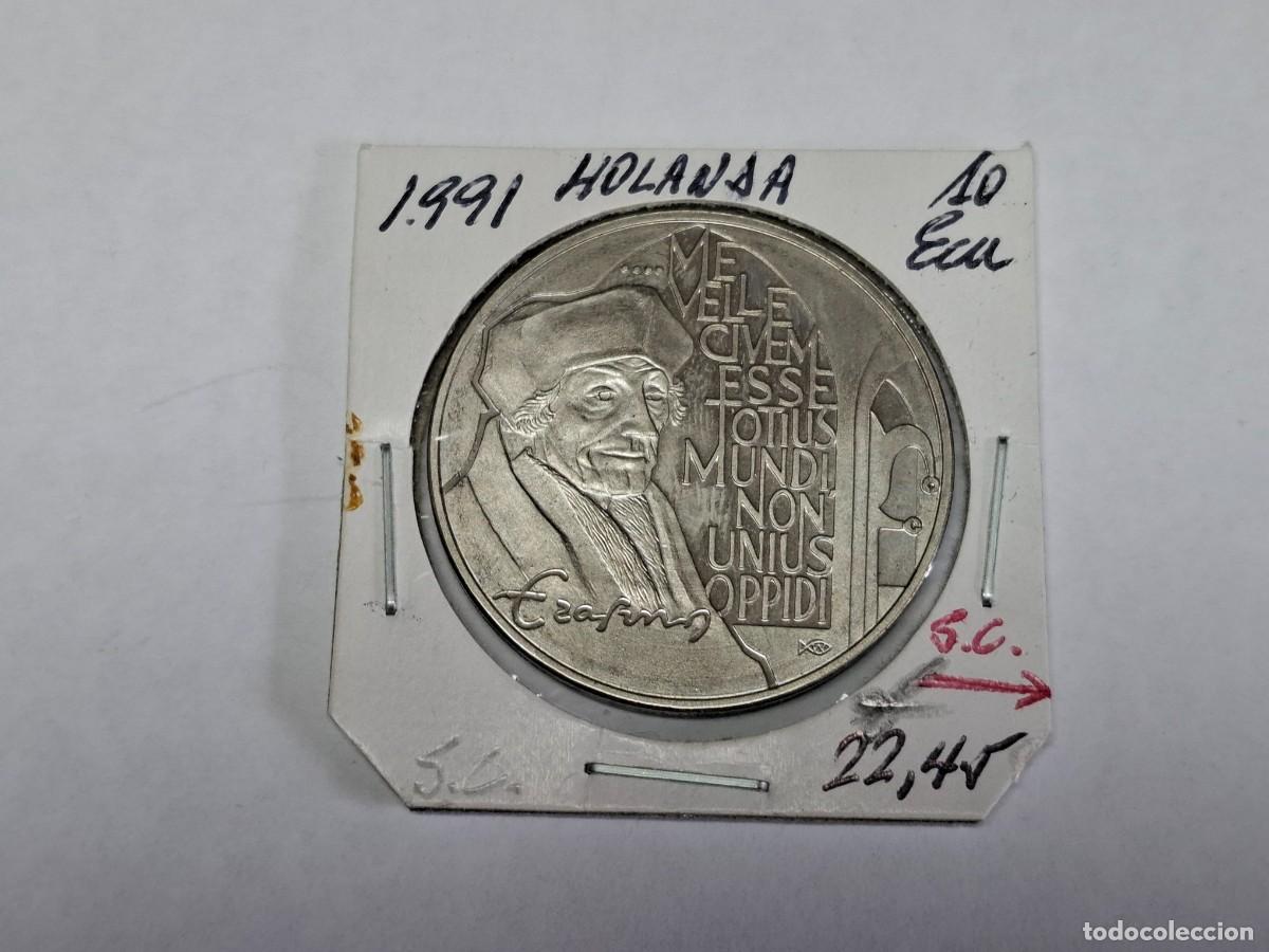 Monedas antiguas de Europa: 10 ECU de 1991 HOLANDA en SIN CIRCULAR - Foto 1