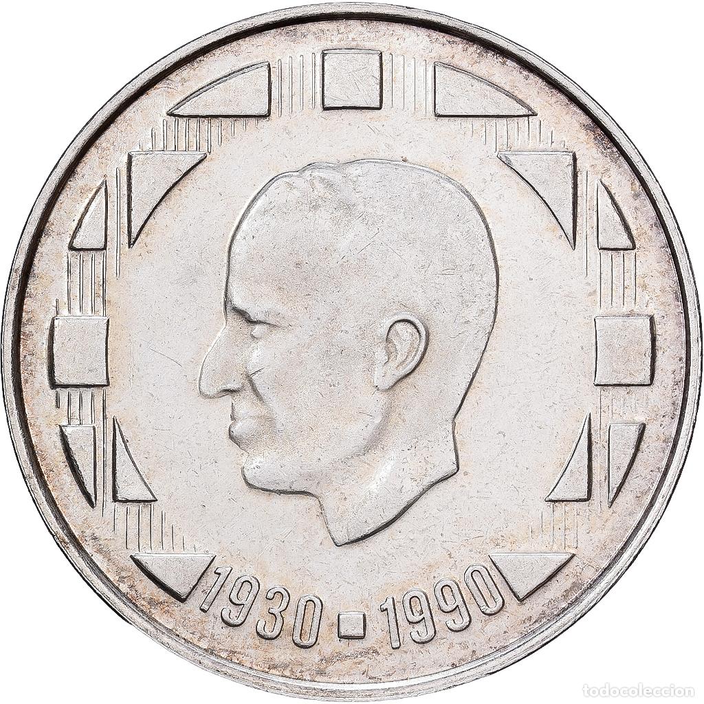 Monedas antiguas de Europa: [#1551294] B&eacute;lgica, Baudouin I, 500 Francs, 500 Frank, 1990, Brussels, Plata, EBC, KM:178