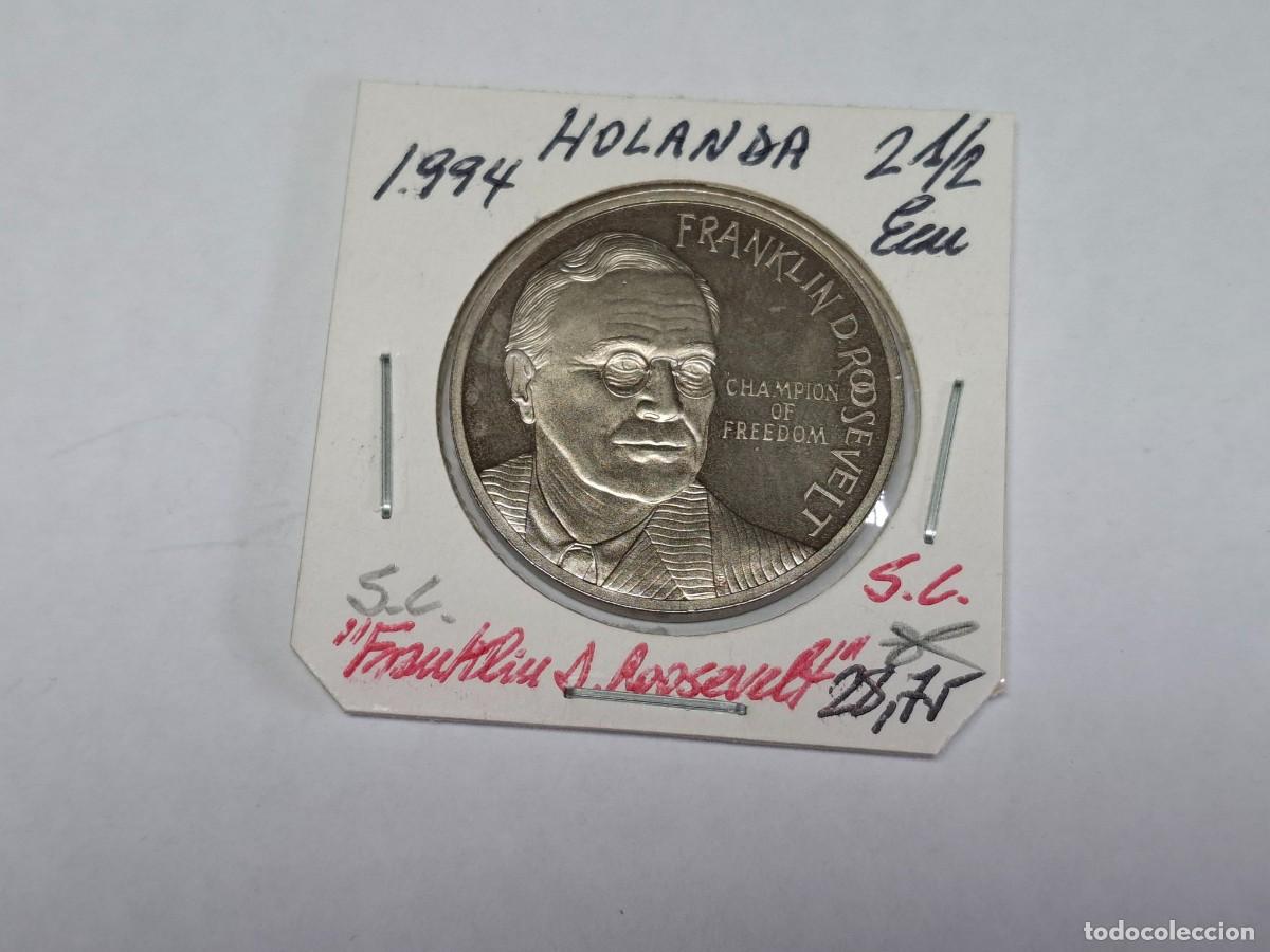 Monedas antiguas de Europa: 2 1/2 ECU de 1994 HOLANDA en SIN CIRCULAR